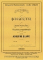 Blanc, Adolphe Klavierquintett (Forellen-Besetzung) A-Dur op. 39