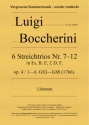 Boccherini, Luigi 6 Streichtrios in Es, B, E, f, D, F op. 4, Nr.1-6