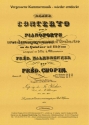 Konzert e-Moll op.11 Nr.1 fr Klavier, 2 Violinen, Viola, Violoncello und Kontrabass Stimmen