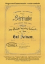 Srnade A-Dur op.24 fr Klarinette (Violine/Viola), Violoncello und Klavier Partitur und Stimmen