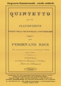 Quintett h-Moll fr Violine, Viola, Violoncello, Kontrabass und Klavier Stimmen