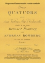 Romberg, Andreas drei Streichquartette h,E,a op. 7, Nr.1-3
