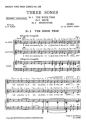 Grieg, E Three Songs 2pt/Pf Choral
