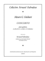Mauro Giuliani: Concerto En La Majeur Op. 30 Guitar, Piano Accompaniment In Stock