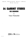 24 Clarinet Studies for Beginners for clarinet
