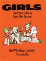 Edna-Mae Burnam Girls Klavier Blatt
