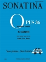 Muzio Clementi Sonatina Op. 36, No. 3 Klavier Blatt