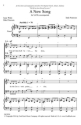 Isaac Watts_Dale Peterson, A New Song SATB Chorpartitur