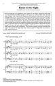 Richard Burchard, Hymn to the Night SATB a Cappella Chorpartitur
