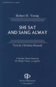 Robert H. Young, She T And Ng Alway SATB Chorpartitur