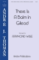 There Is a Balm in Gilead SATB Chorpartitur