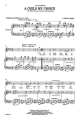 C. Steven White, A Child My Choice SATB and Keyboard Chorpartitur