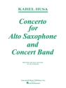 Concerto  for alto saxophone and concert band reduction for alto sax solo and piano