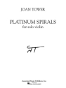 Joan Tower, Platinum Spirals Violin Buch