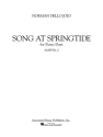 Norman Dello Joio, Song at Springtide Piano, 4 Hands Buch