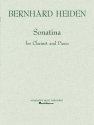 Bernhard Heiden, Sonatina Klarinette und Klavier Buch