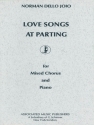 Norman Dello Joio, Love Songs at Parting SATB Chorpartitur