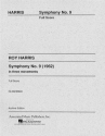Roy Harris, Symphony No. 9 (1962) Orchestra Partitur