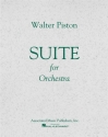 Walter Piston, Suite For Orchestra No.1 Orchestra Partitur