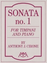 Anthony J. Cirone, Sonata No.1 for Timpani and Piano Timpani Buch