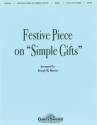 Festive Piece on 'Simple Gifts' Piano Duet 2 Pianos Buch