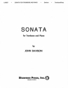 John Davidson, Sonata for Trombone Posaune Buch