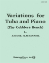 Arthur R. Frackenpohl, Variations for Tuba (The Cobbler's Bench) Tuba und Klavier Buch