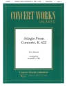 Adagio from Concerto KV622   for clarinet and piano