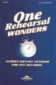 One Rehearsal Wonders - Volume 1 SATB Buch