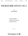 Alec Templeton, Pocket Size Sonata No. 2 Klarinette und Klavier Buch