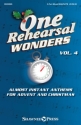 One Rehearsal Wonders, Vol. 4 2-Part Mixed/SAB/SATB Buch + Online-Audio