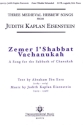 Judith Kaplan Eisenstein, Zemer L'shabbat Vachanukah SATB a Cappella Chorpartitur