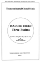 Isadore Freed, Psalm 121: I Will Lift Up Mine Eyes SATB Chorpartitur