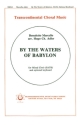 Benedetto Marcello, By The Waters Of Babylon SATB Chorpartitur