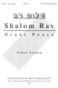 Simon Sargon, Shalom Rav Prayer for Peace SATB Chorpartitur