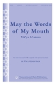 Paul Goldstaub, May the Words of My Mouth SATB a Cappella Chorpartitur