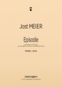 Jost Meier, Episodie Double Bass and 10 Strings Partitur