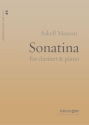 Askell Masson, Sonatina Klarinette und Klavier Buch