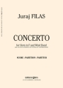 Juraj Filas, Concerto Horn and Symphonic Wind Band Partitur