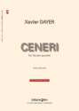 Xavier Dayer, Ceneri 4 Guitars Stimmensatz