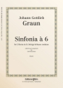 Johann Gottlieb Graun, Sinfonia  6 Chamber Orchestra Partitur