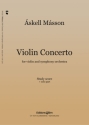 Askell Masson, Violin Concerto Violin and Symphony Orchestra Studienpartitur