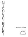 Nicolas Bacri, Suite No. 6 Pour Violoncelle Seul Op. 88 Cello Buch