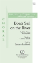 Barbara Poulshock, Boats Sail on the River 2-Part Treble Choir Choral Score