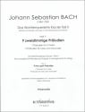 Bach, Johann Sebastian, Wohltemperiertes Klavier Teil 2, Heft 7: Zweis fr Violoncello Violoncello (mit Partnerstimme in Kleindruck)