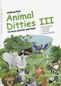 Animal Ditties no.3 for narrator, horn and piano 2 scores and horn part