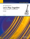 Let's play together fr 2 Gitarren Spielpartitur