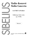 Konzert d-Moll op.47 (Frhfassung 1904) fr Violine und Orchester Violine solo