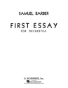 Essay no.1 op.12 for orchestra score