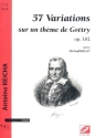 57 Variations sur un th�me de Gr�try p.102 pour piano